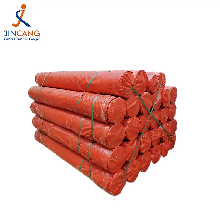 150gsm Roll Orange PE Tarpaulin 150gsm Roll Orange PE Tarpaulin