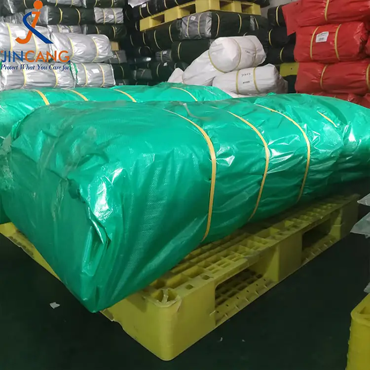 140g Green PE Tarpaulin