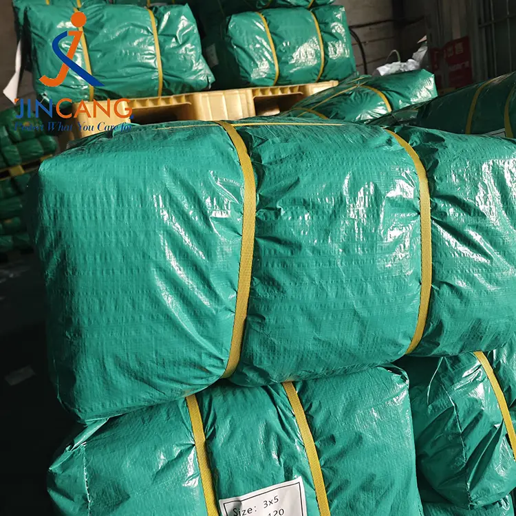 120gsm Green Silver PE prelate