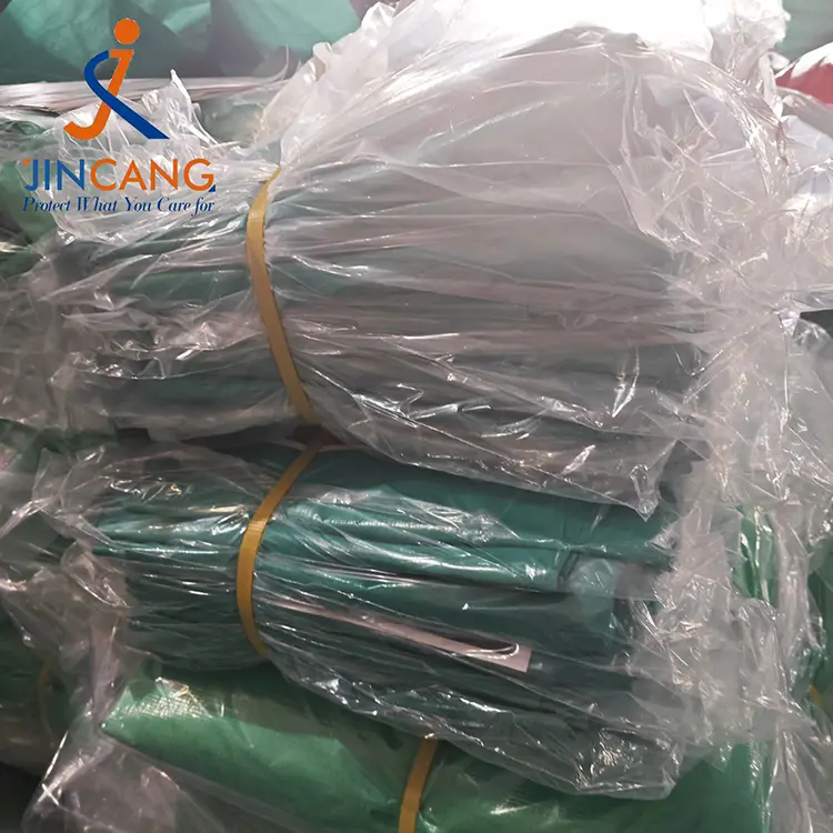 120gsm Green Silver PE prelate