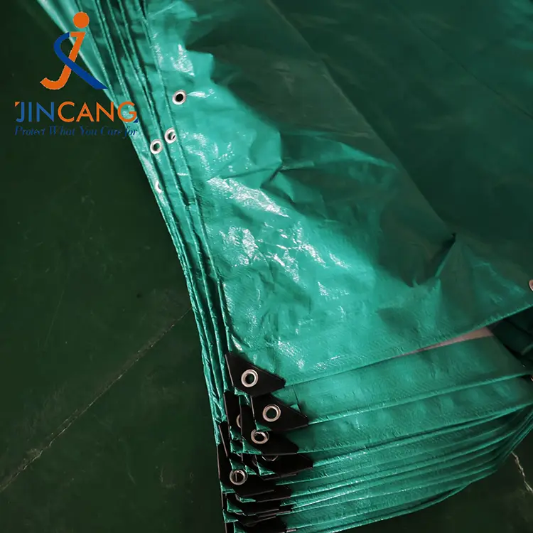 120gsm Green Silver PE prelate