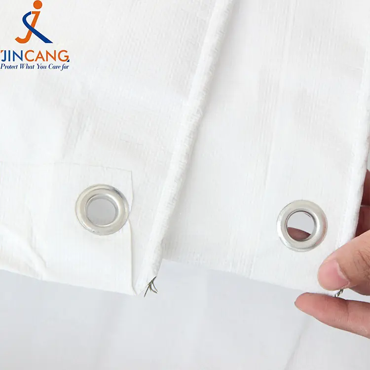 180g alb cu prelată imprimeu PE