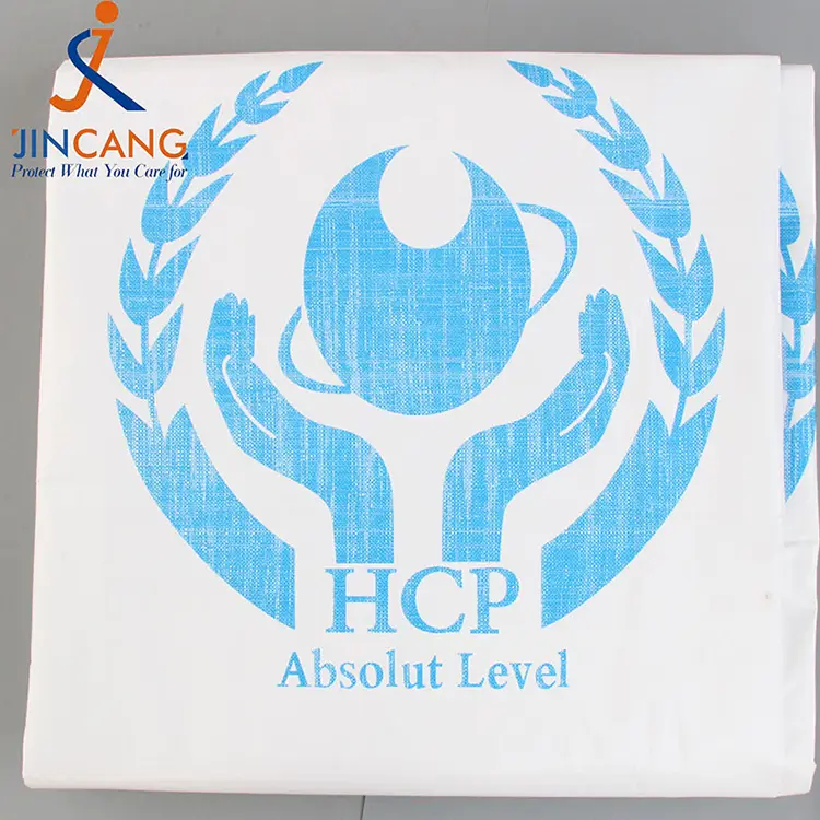 180g alb cu prelată imprimeu PE