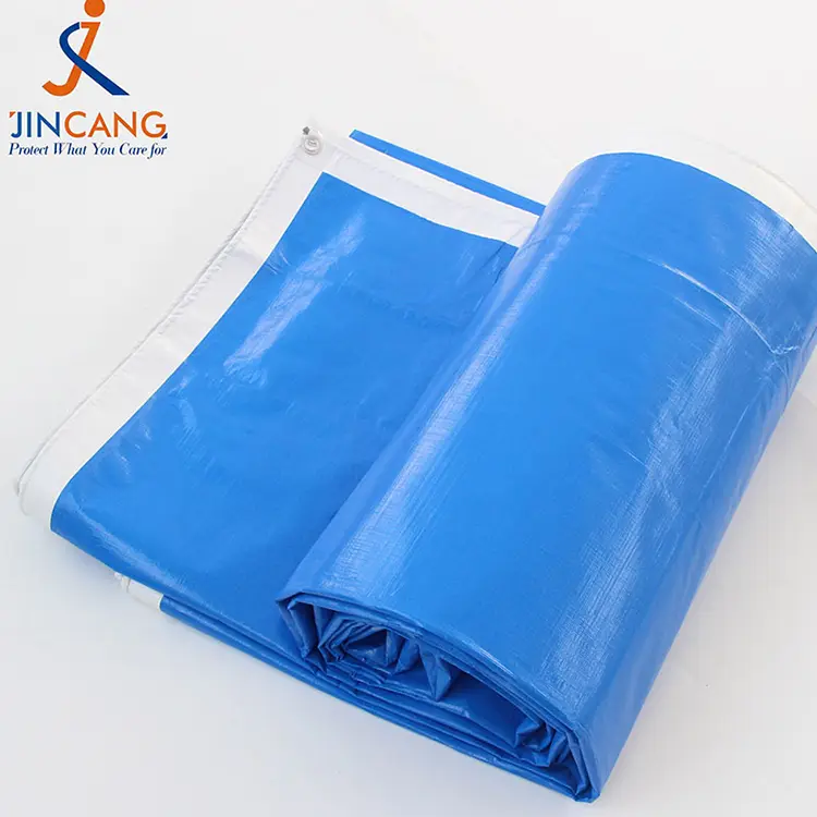 220g alb albastru cu prelată imprimeu PE