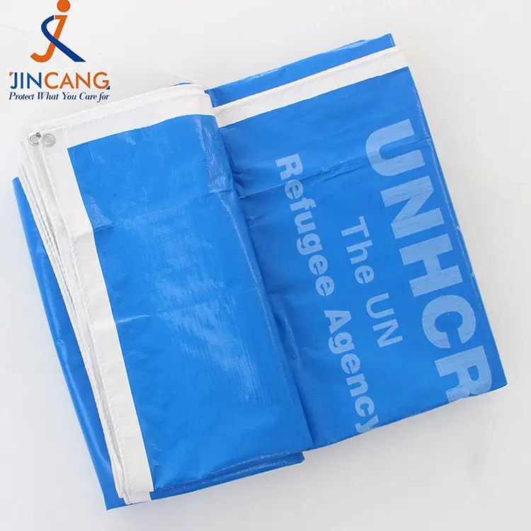 220g alb albastru cu prelată imprimeu PE