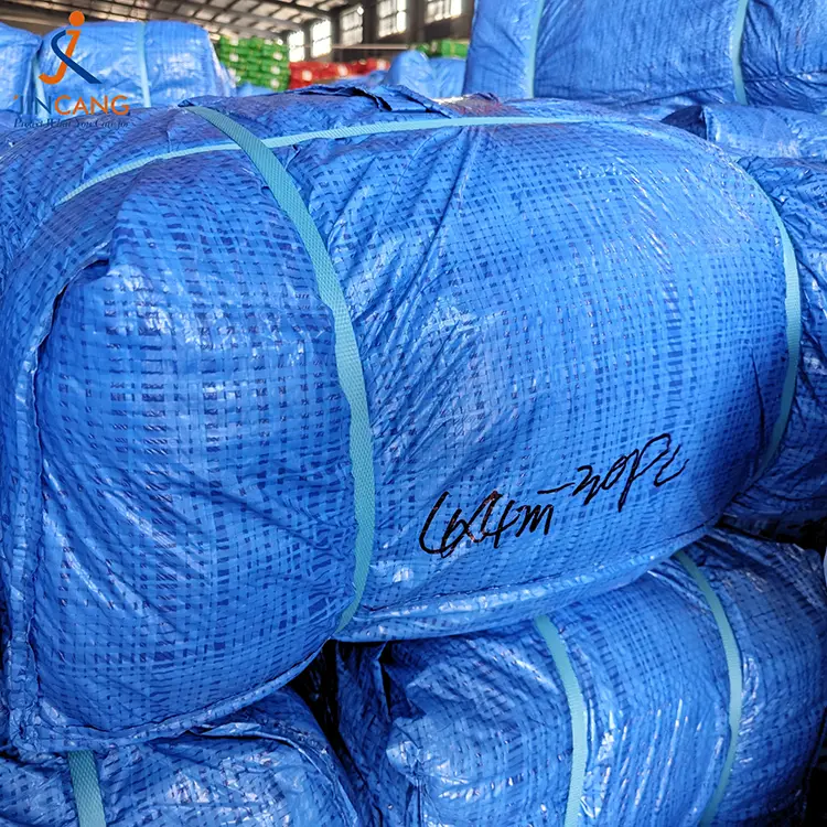 Prelata albastra PE de 50 GSM