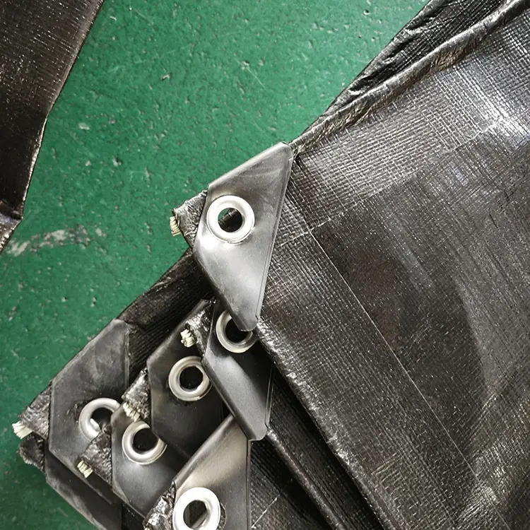 Negru 200gsm PE prelată