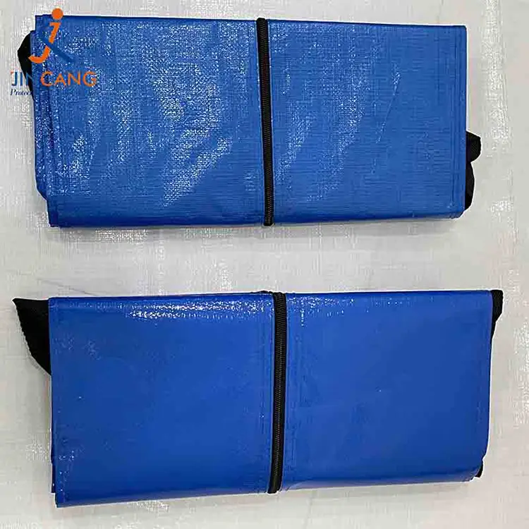 Geantă în mișcare țesută PP pliabilă din supermarket