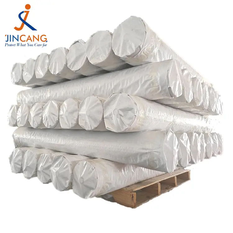 White PE Tarpaulin Roll