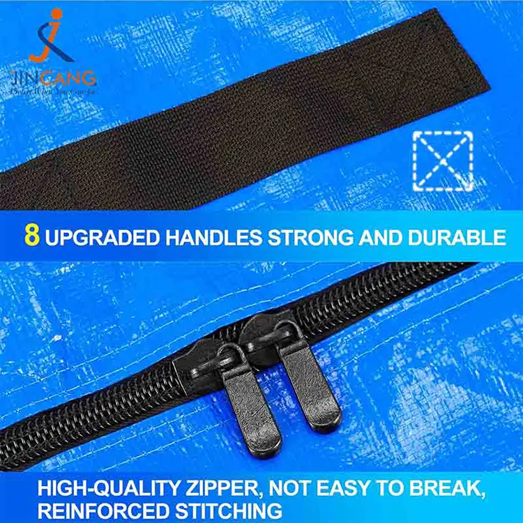 Copertă saltelei PE grele cu fermoar