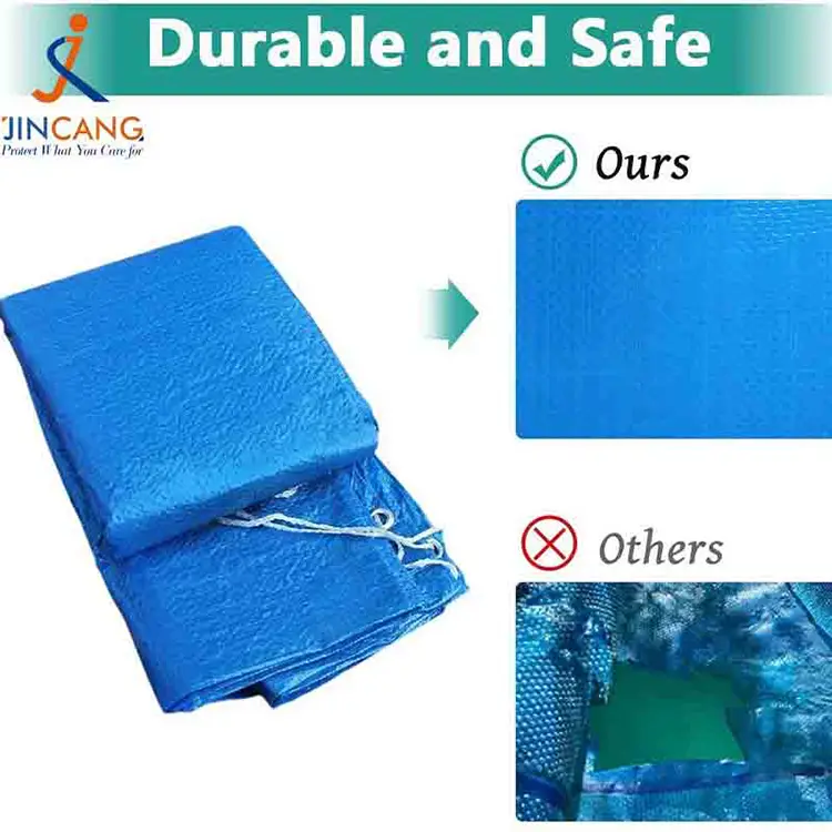 Capac de piscină pliabilă impermeabilă în aer liber