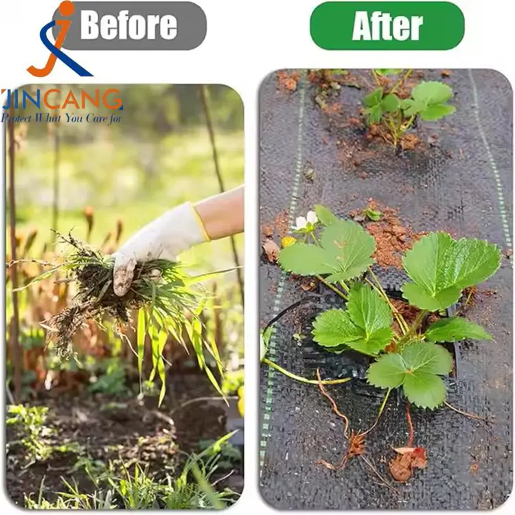 Pp covoraș de buruieni țesut