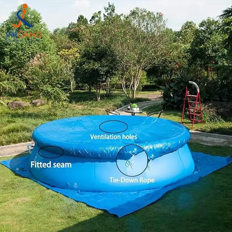 Acoperirea piscinei deasupra solului