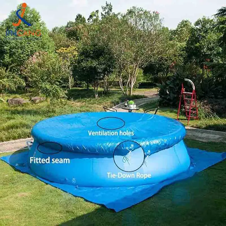Capac de piscină rotundă de 480 cm