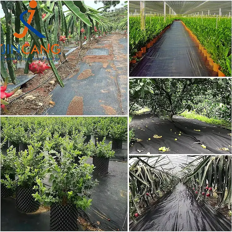 Covor de țesătură de control al buruienilor