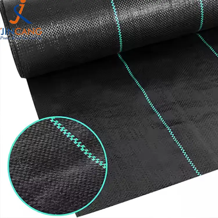 Geotextil Barieră de iarbă Barie Black Barrier Barrier Mat Mat