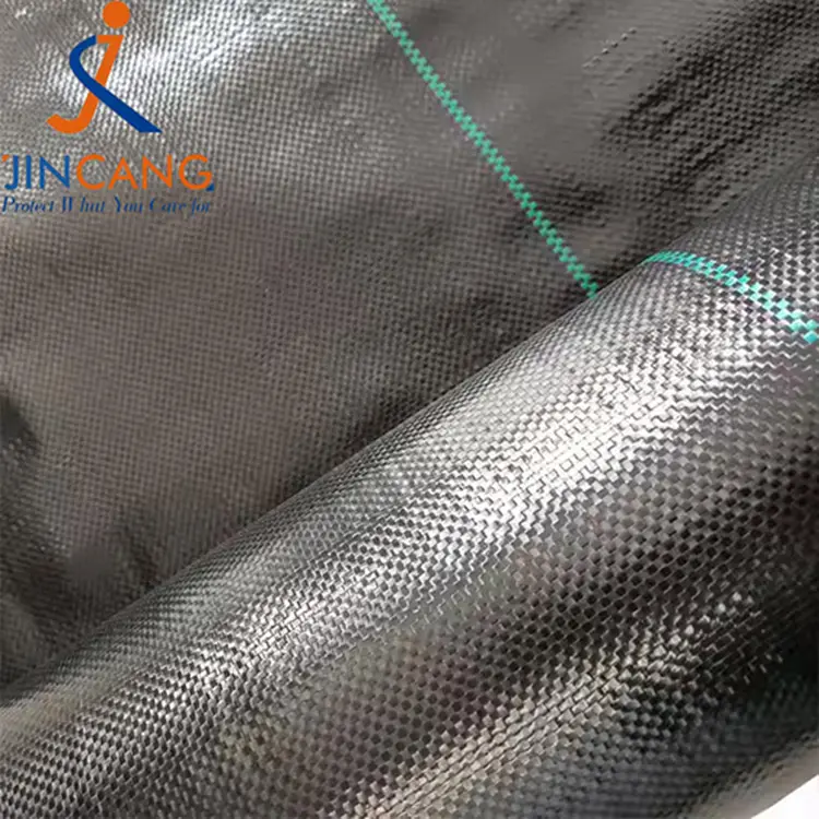 Geotextil Barieră de iarbă Barie Black Barrier Barrier Mat Mat